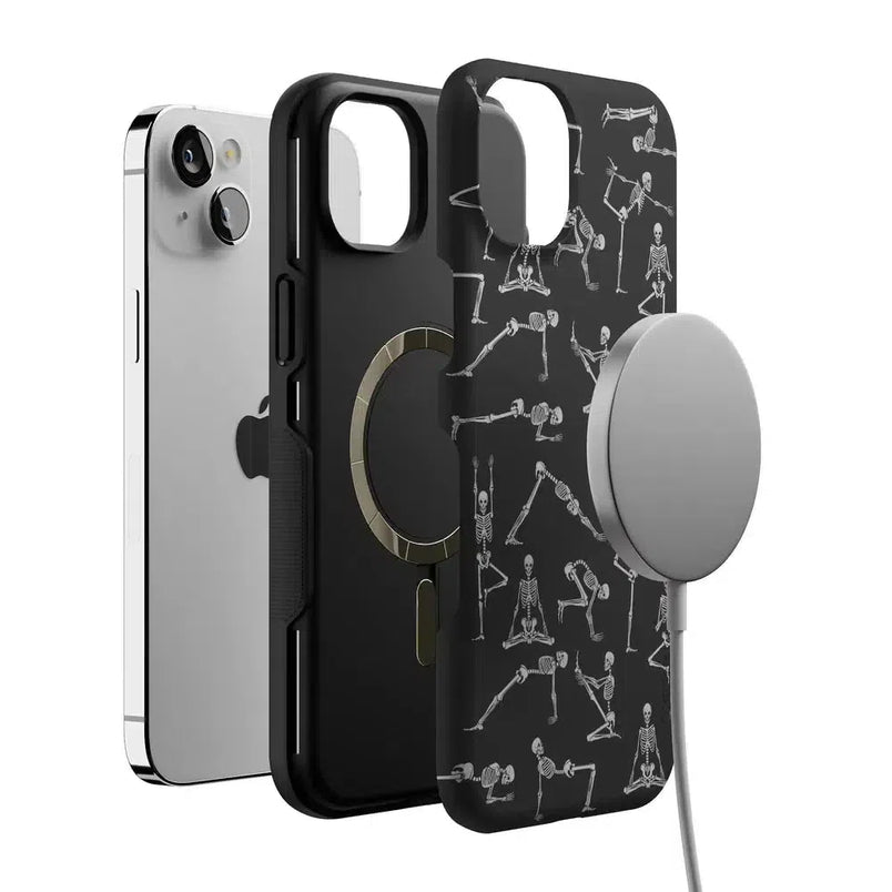 Corpse Pose | Skeleton Yoga Case Phone Case Casetry 