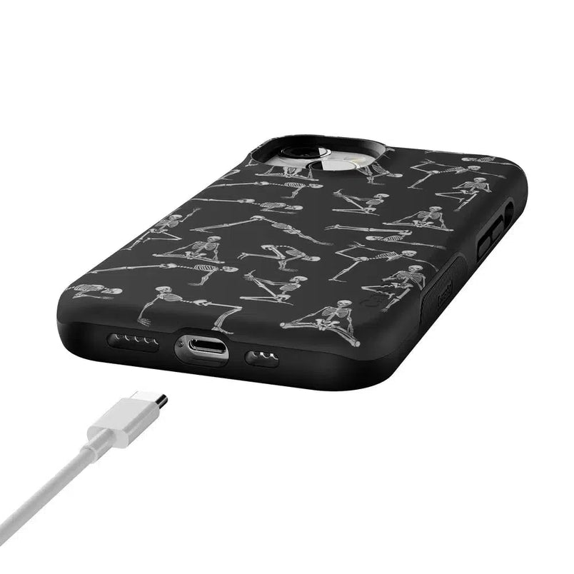 Corpse Pose | Skeleton Yoga Case Phone Case Casetry 