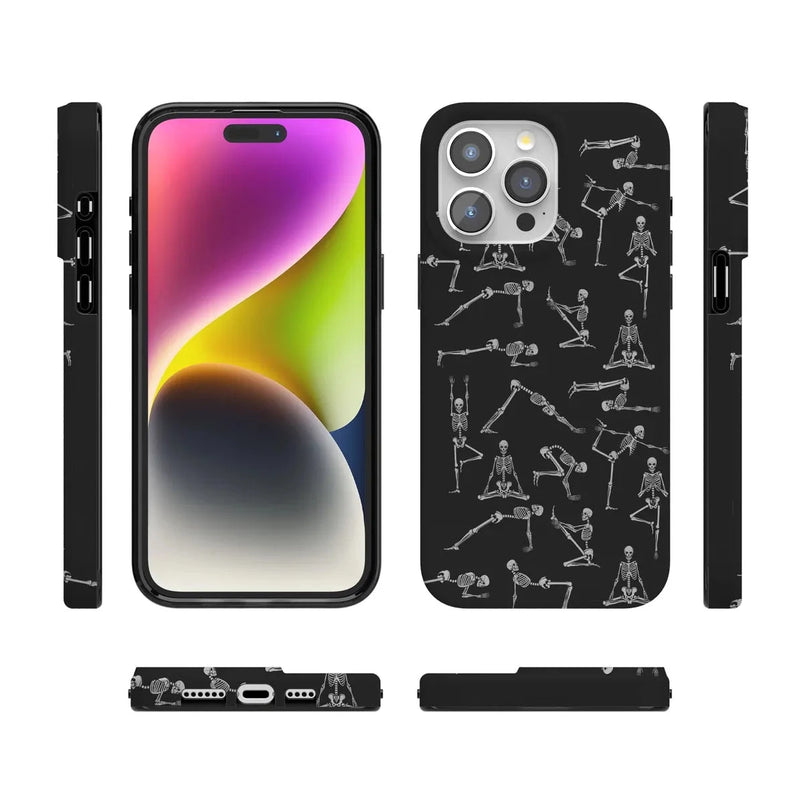 Corpse Pose | Skeleton Yoga Case Phone Case Casetry 
