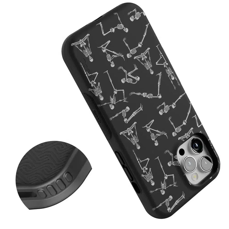 Corpse Pose | Skeleton Yoga Case Phone Case Casetry 
