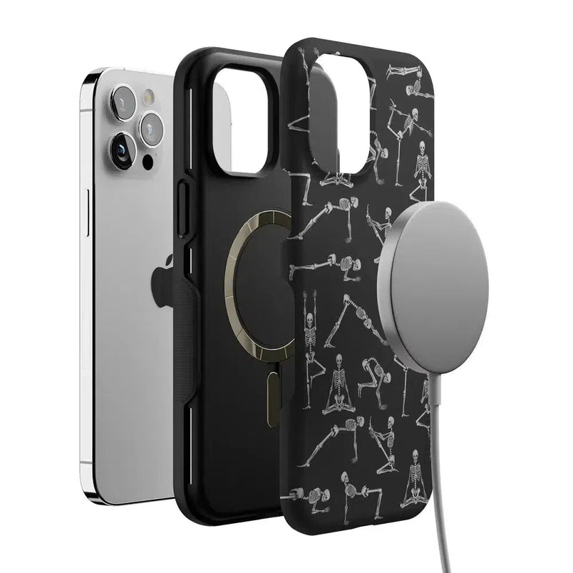 Corpse Pose | Skeleton Yoga Case Phone Case Casetry 