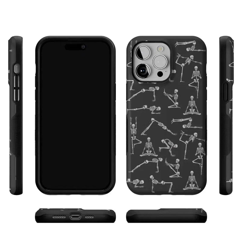 Corpse Pose | Skeleton Yoga Case Phone Case Casetry 