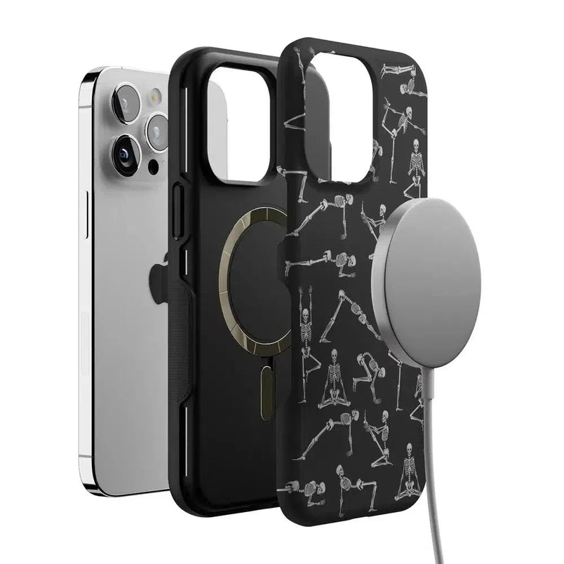 Corpse Pose | Skeleton Yoga Case Phone Case Casetry 