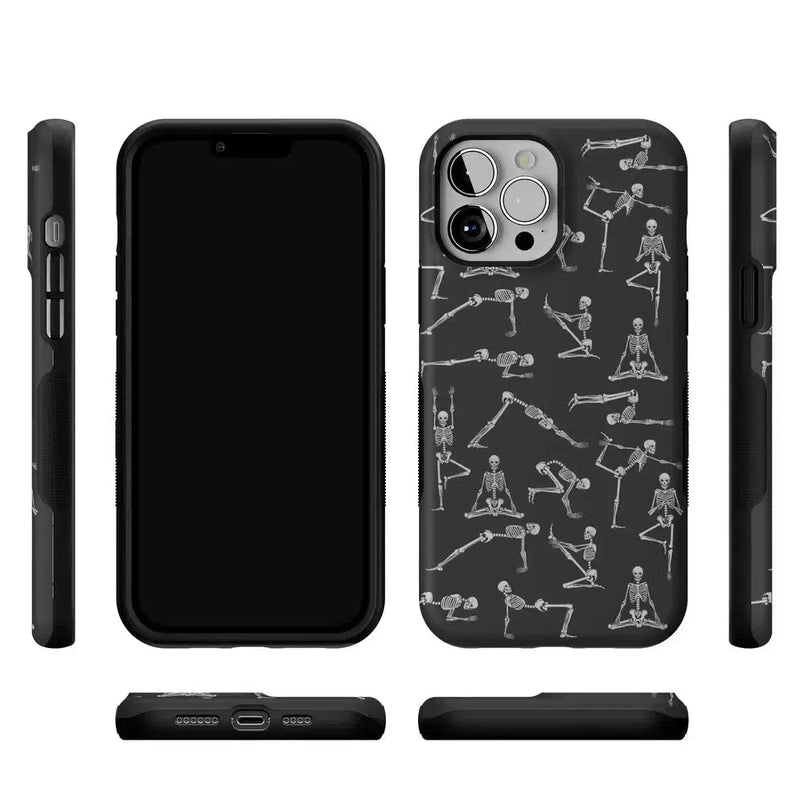 Corpse Pose | Skeleton Yoga Case Phone Case Casetry 