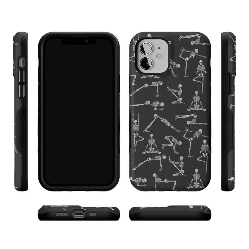 Corpse Pose | Skeleton Yoga Case Phone Case Casetry 