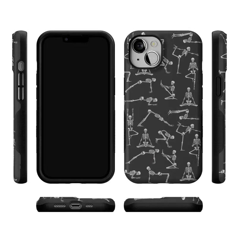Corpse Pose | Skeleton Yoga Case Phone Case Casetry 