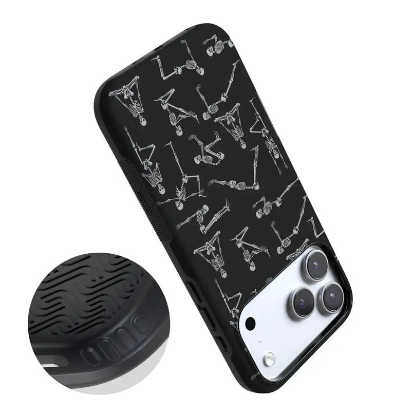 Corpse Pose | Skeleton Yoga Case Phone Case Casetry 