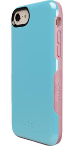 Cotton Candy Electric Blue on Pink | Ultra-Protective Bold Case iPhone Case get.casely 