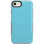 Cotton Candy Electric Blue on Pink | Ultra-Protective Bold Case iPhone Case get.casely 