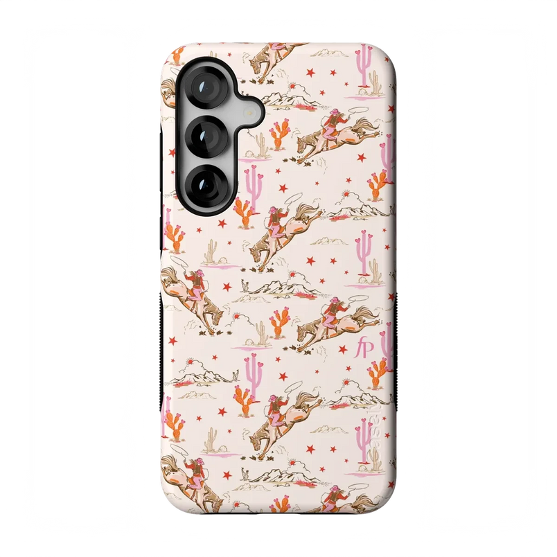 Cowgirl Canyon | FashionPass x Casely Case Phone Case get.casely Bold Flex + MagSafe® Galaxy S25 Plus 