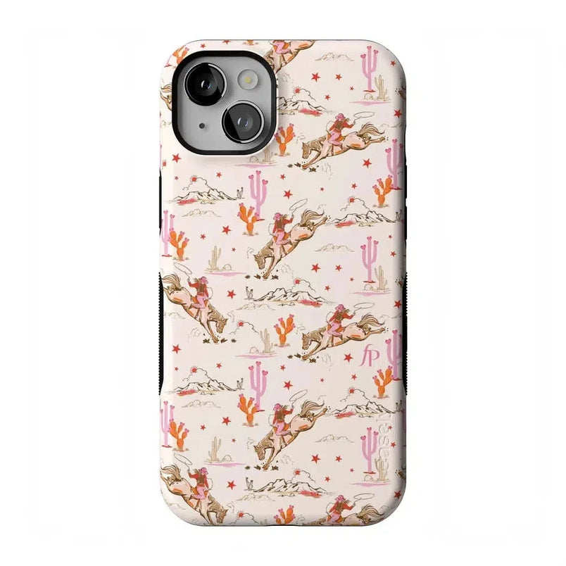 Cowgirl Canyon | FashionPass x Casely Case Phone Case Casetry Bold Flex + MagSafe® iPhone 14 Plus
