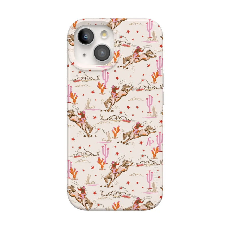 Cowgirl Canyon | FashionPass x Casely Case Phone Case Casetry Classic + MagSafe® iPhone 15 