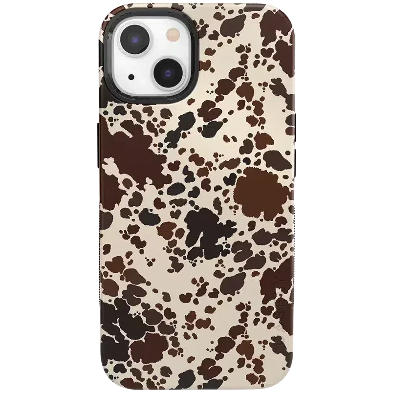 Cowgirl Envy | Cow Print Case iPhone Case get.casely Bold Flex + MagSafe® iPhone 13 Mini