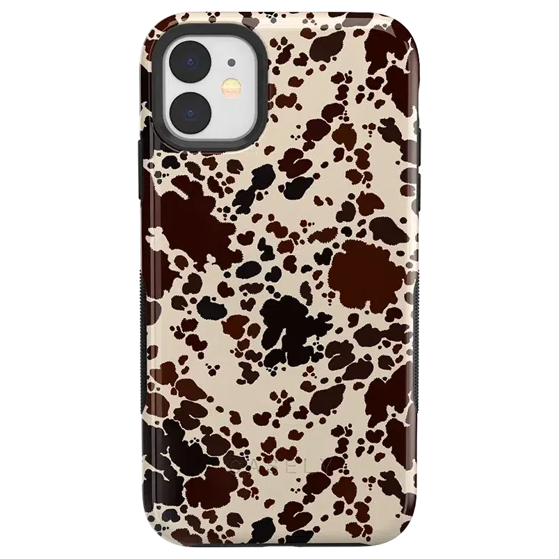 Cowgirl Envy | Cow Print Case iPhone Case get.casely Bold iPhone 11
