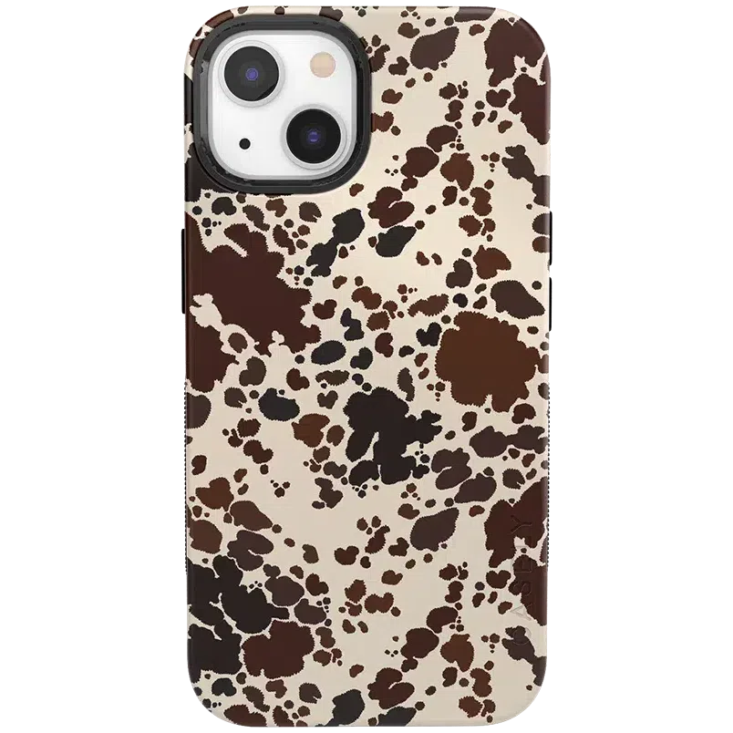 Cowgirl Envy | Cow Print Case iPhone Case get.casely Bold + MagSafe® iPhone 13