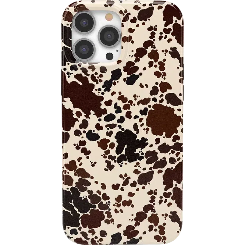 Cowgirl Envy | Cow Print Case iPhone Case get.casely Classic + MagSafe® iPhone 13 Pro Max