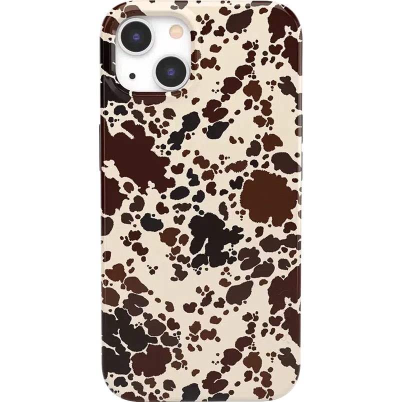 Cowgirl Envy | Cow Print Case iPhone Case get.casely Classic + MagSafe® iPhone 13