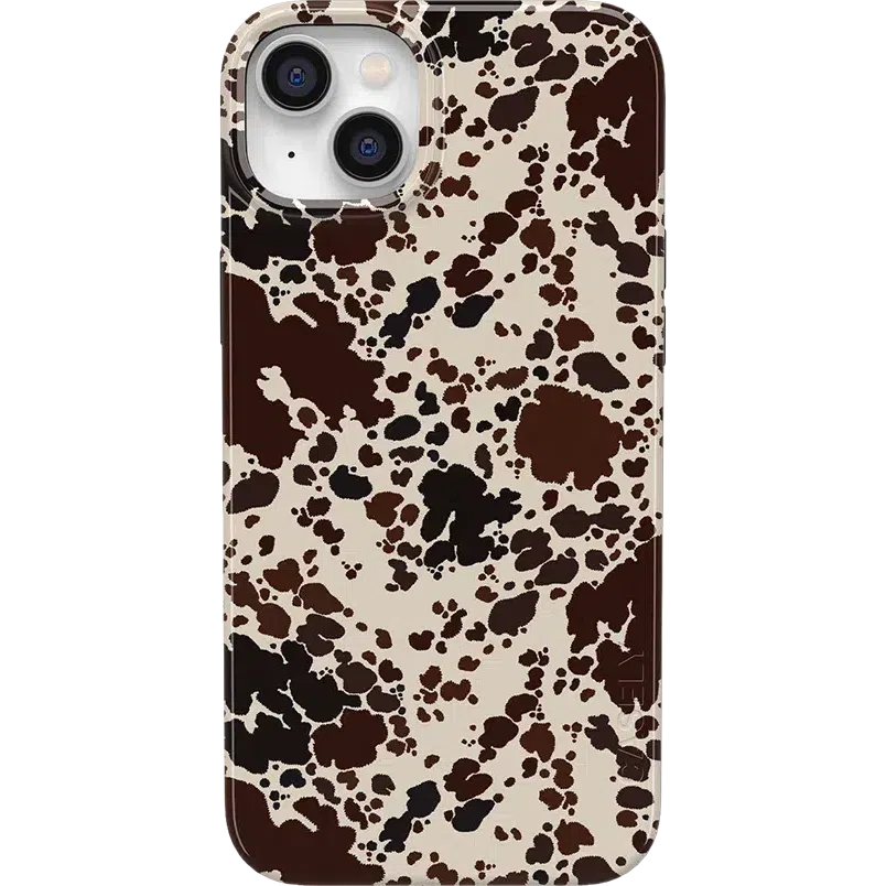 Cowgirl Envy | Cow Print Case iPhone Case get.casely Classic + MagSafe® iPhone 14