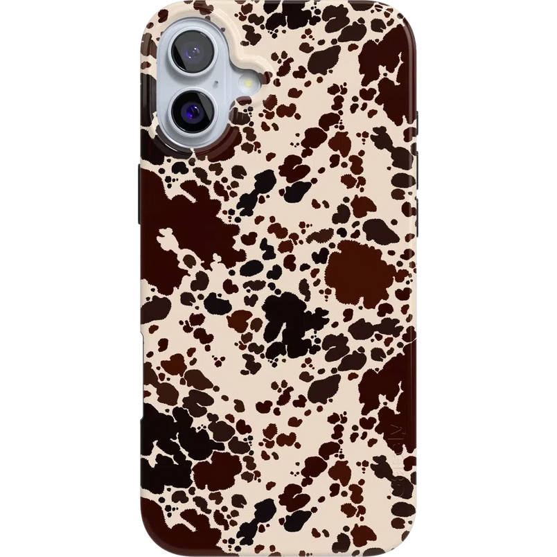 Cowgirl Envy | Cow Print Case iPhone Case get.casely Classic + MagSafe® iPhone 16 Plus