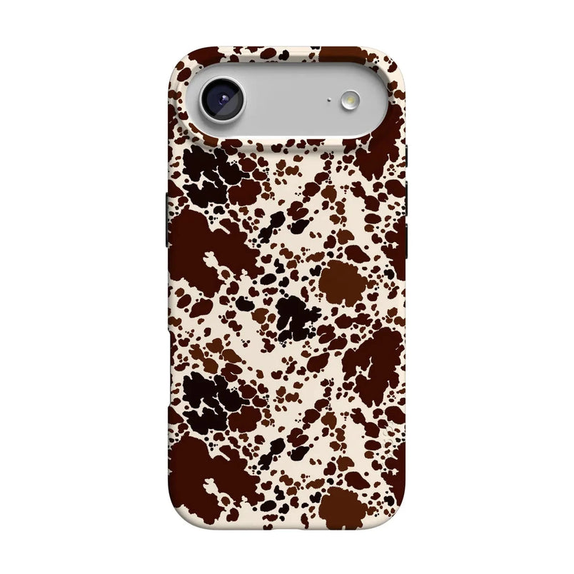 Cowgirl Envy | Cow Print Case iPhone Case get.casely Classic + MagSafe® iPhone 17 Air 