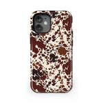 Cowgirl Envy | Cow Print Case iPhone Case get.casely Essential + MagSafe® iPhone 12 Mini