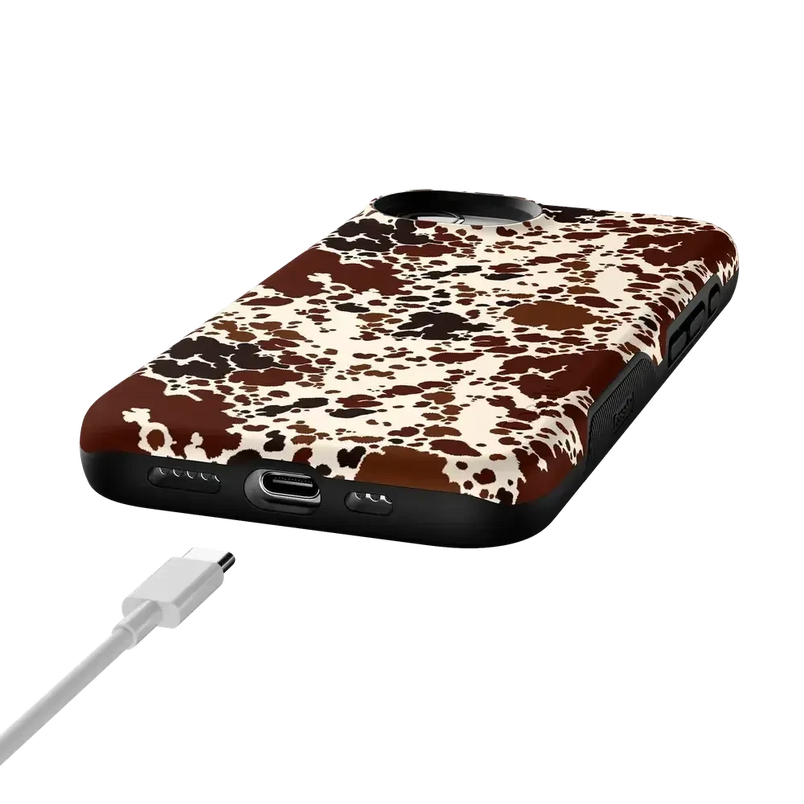Cowgirl Envy | Cow Print Case iPhone Case get.casely 