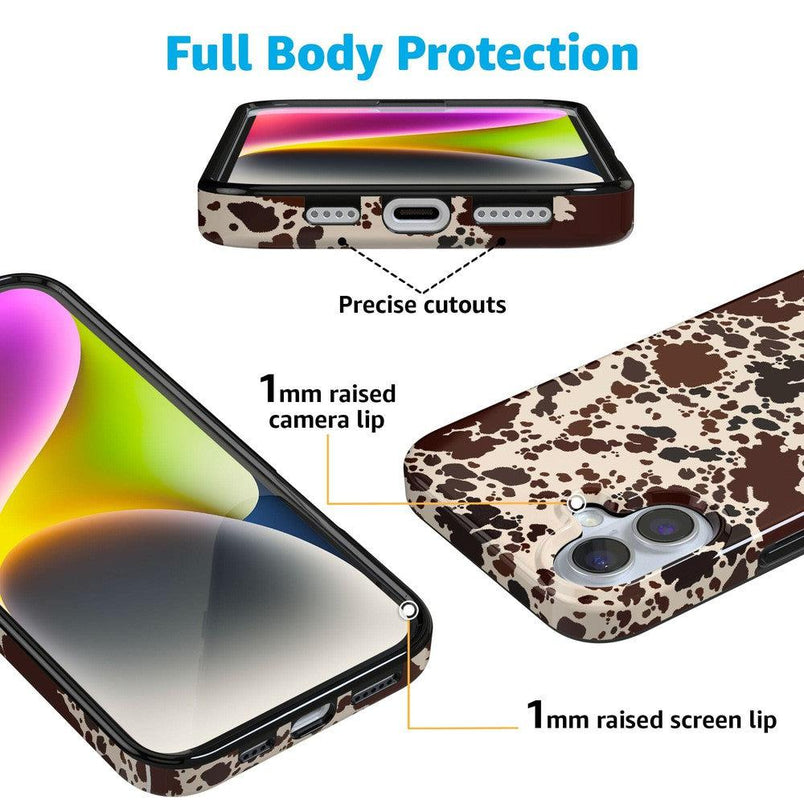 Cowgirl Envy | Cow Print Case iPhone Case get.casely 