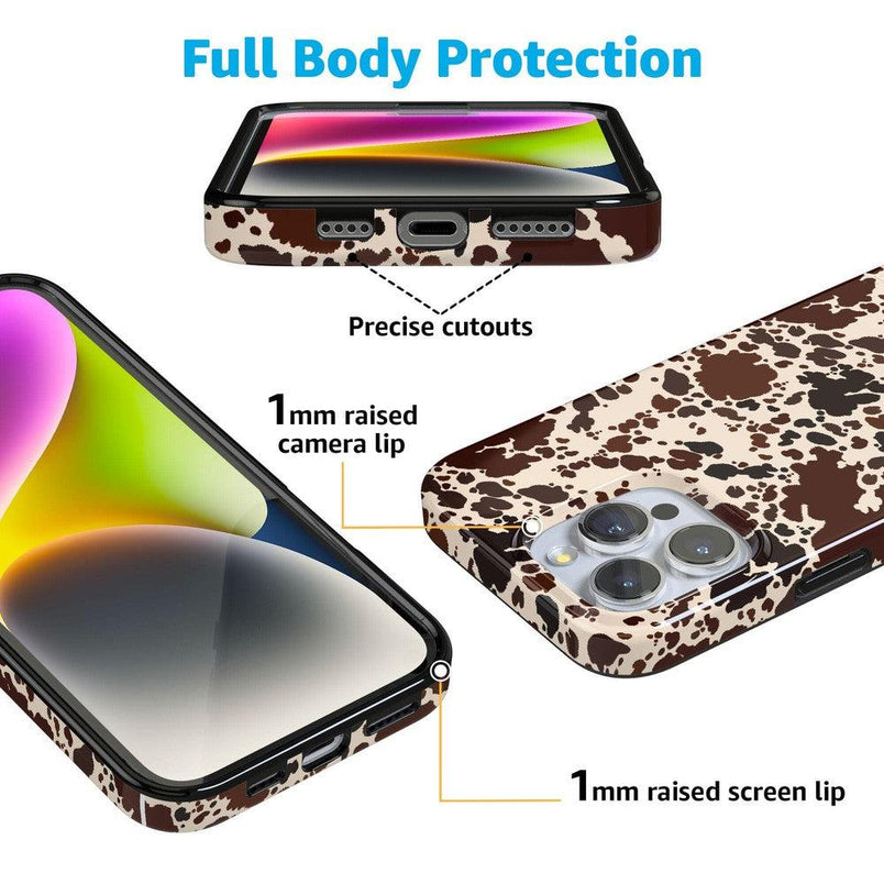 Cowgirl Envy | Cow Print Case iPhone Case get.casely 
