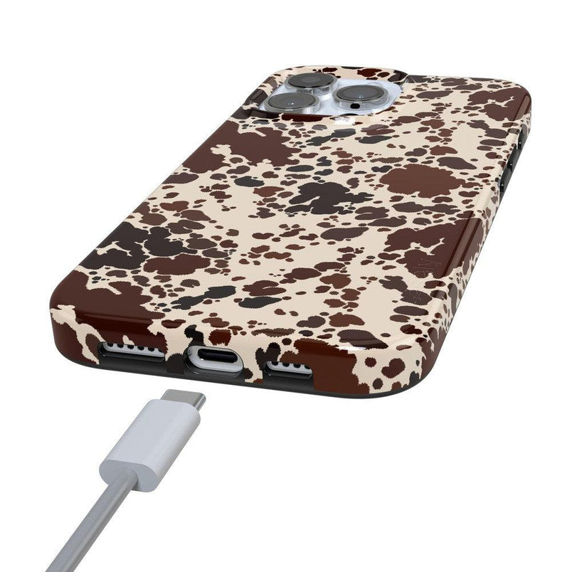 Cowgirl Envy | Cow Print Case iPhone Case get.casely 