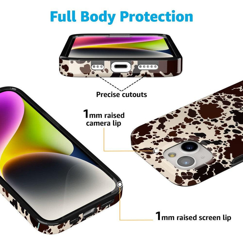 Cowgirl Envy | Cow Print Case iPhone Case get.casely 
