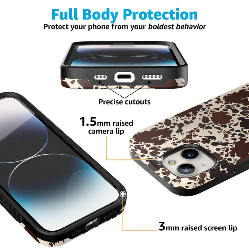 Cowgirl Envy | Cow Print Case iPhone Case get.casely 