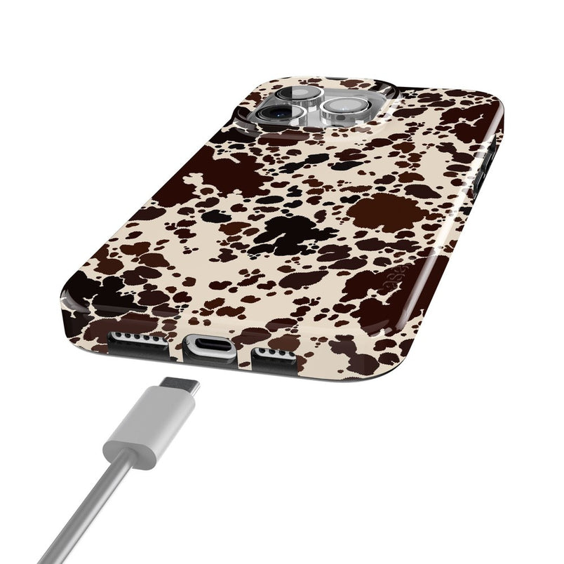 Cowgirl Envy | Cow Print Case iPhone Case get.casely 