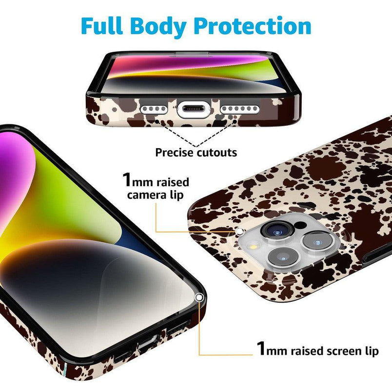 Cowgirl Envy | Cow Print Case iPhone Case get.casely 