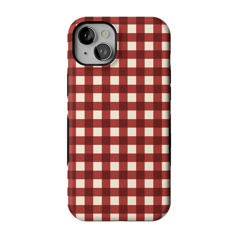 Checked Twice | Red Plaid Case