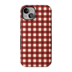 Checked Twice | Red Plaid Case