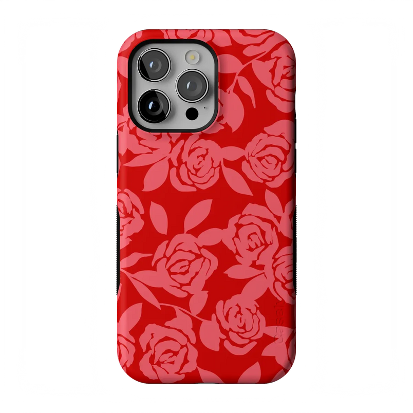 Final Rose | Red & Pink Floral Case