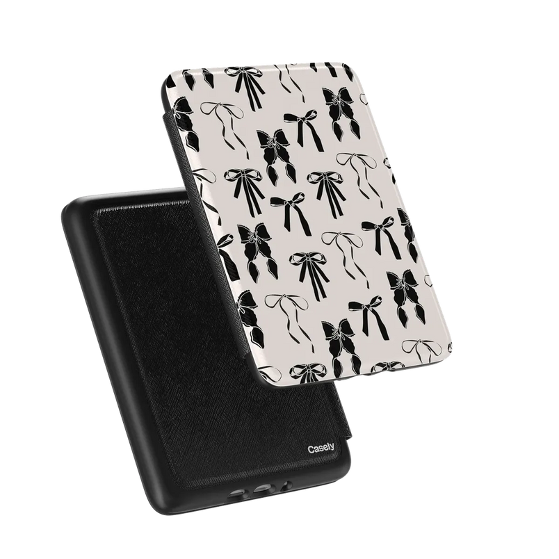 Goth Girlie | Black Bows Kindle Case