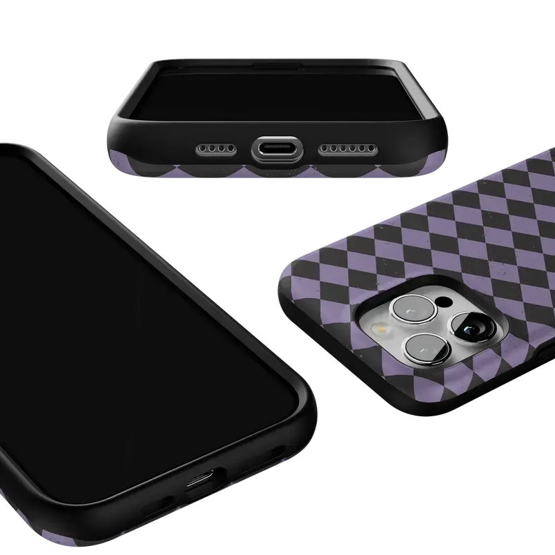 Midnight Hex | Purple Checkered Case