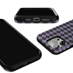 Midnight Hex | Purple Checkered Case