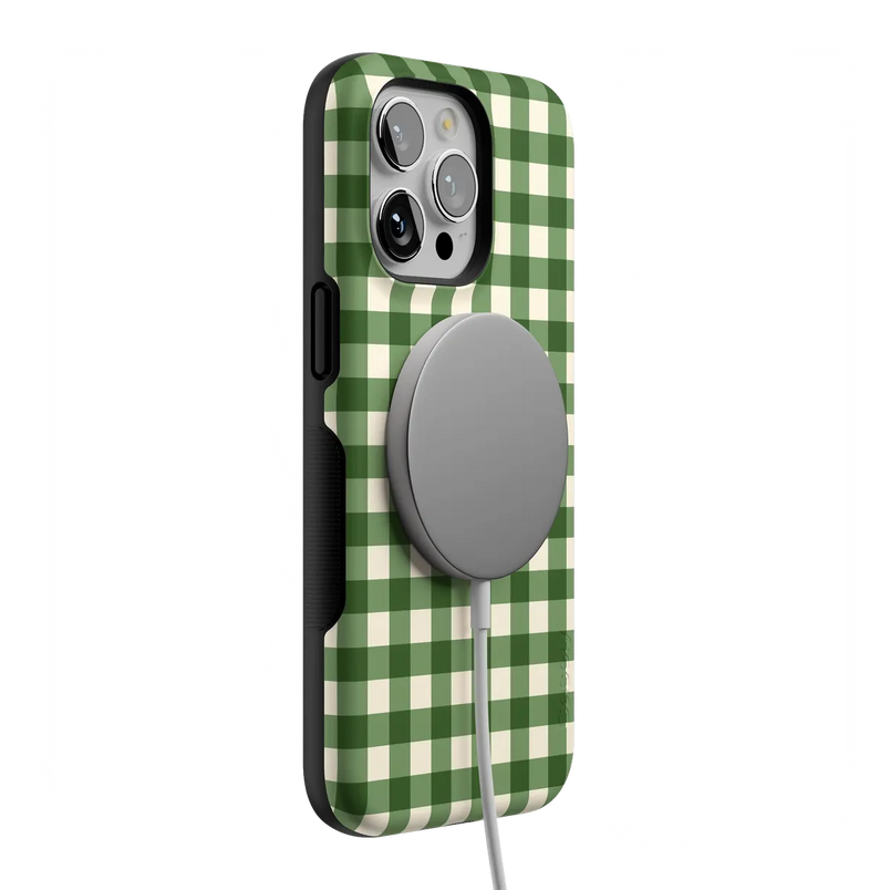 Checked Twice | Green Plaid Case
