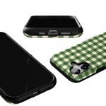 Checked Twice | Green Plaid Case