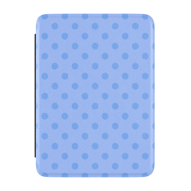 Spotted in SoHo | Periwinkle Polka Dot Kindle Case