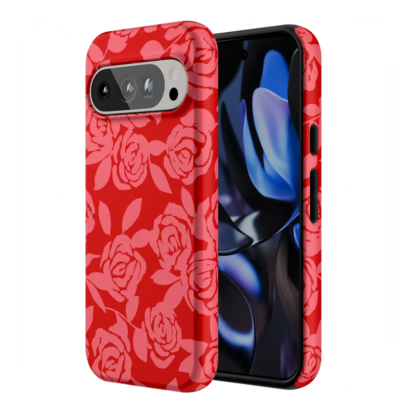 Final Rose | Red & Pink Floral Case
