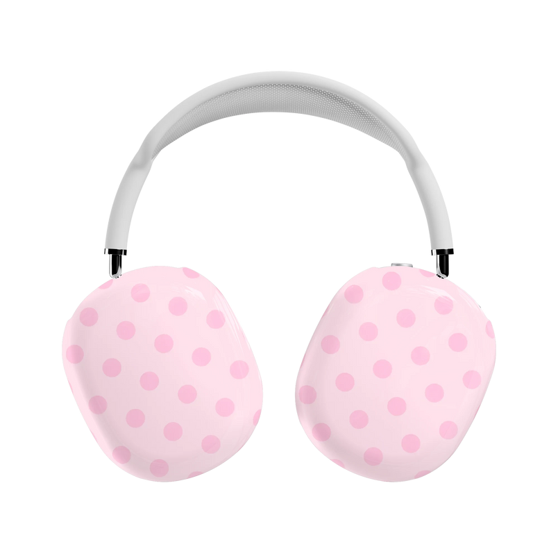 Spotted in SoHo | Pink Polka Dot AirPods Max Case - AirPods Max