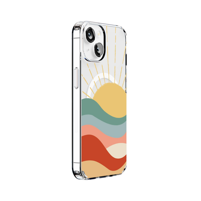 Here Comes the Sun | Colorblock Sunset Case
