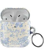 Cupid's Canvas | Periwinkle Floral AirPods Case AirPods Case Casetry AirPods Case 
