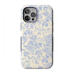 Cupid's Canvas | Periwinkle Floral Case Phone Case Casetry Bold Flex + MagSafe® iPhone 12 Pro Max