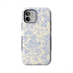 Cupid's Canvas | Periwinkle Floral Case Phone Case Casetry Bold Flex + MagSafe® iPhone 12