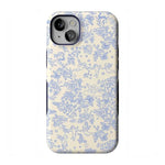 Cupid's Canvas | Periwinkle Floral Case Phone Case Casetry Bold Flex + MagSafe® iPhone 14 Plus