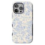 Cupid's Canvas | Periwinkle Floral Case Phone Case Casetry Bold + MagSafe® iPhone 16 Pro Max
